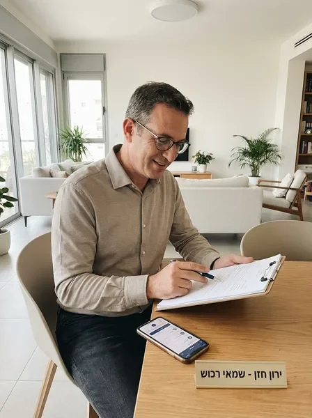 שמאי רכוש מקצועי בודק מסמכים